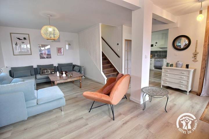 Gîte pour 6 personnes, avec Terrasse ainsi que Jardin et Vue à Lézardrieux - 3