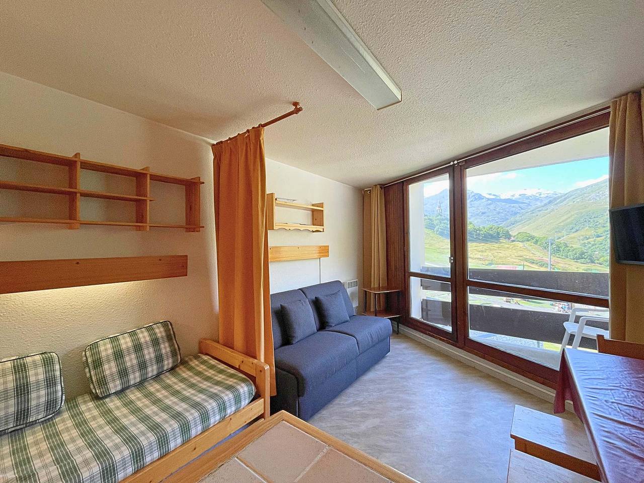 Ganzes Studio, Klassisches Studio 19m², Süd, Haustiere Ok, Les Menuires in Les Menuires, Saint-Martin-de-Belleville