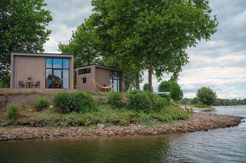 Tiny House am Wasser in den Niederlanden in Maurik, Betuwe