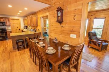 Log Cabin for 10 Guests in Beech Mountain, Watauga County, Picture 1