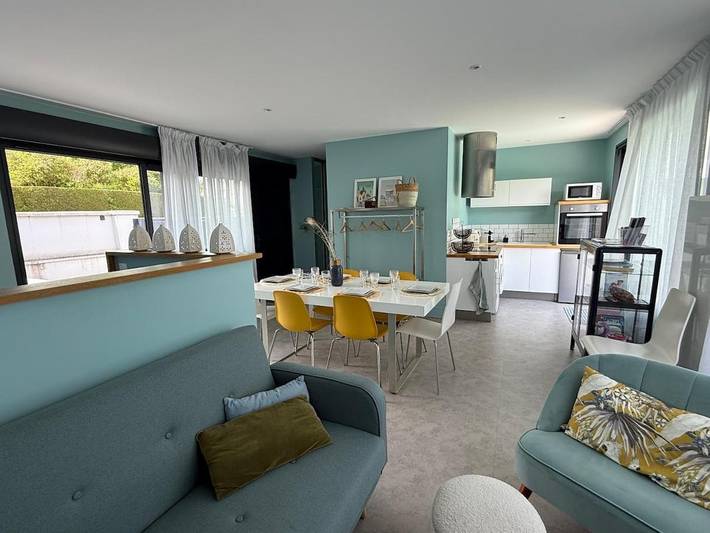 Maison de vacances pour 5 personnes, avec terrasse à Caen