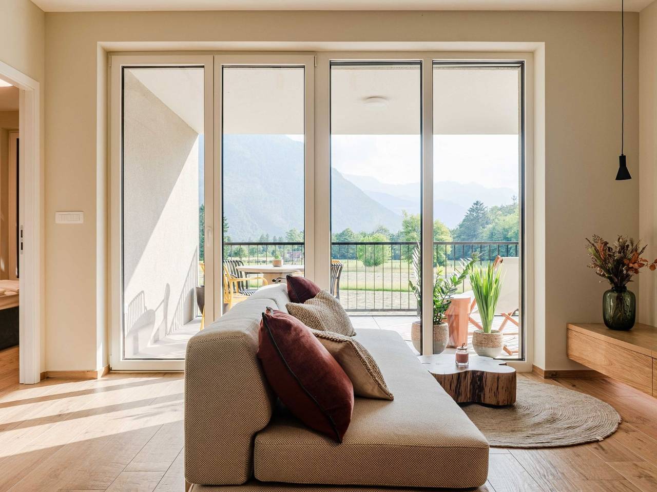 Ganze Wohnung, Bovec Chic Apartment with Sauna - One Bedroom Apartment with Balcony in Bovec, Triglav Nationalpark