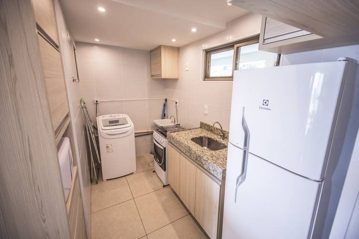 Ganze Wohnung, Ferienwohnung für 6 Personen mit Kinderpool in Cabo Branco, João Pessoa