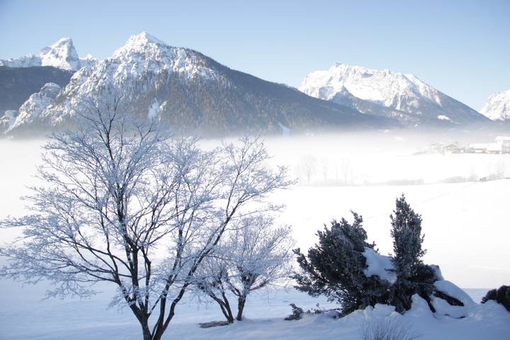 Ganze Ferienwohnung, Obergöbllehen - Ferienwohnung Nr. 2, 1 - 2 Personen, 44 qm, 1 Schlafzimmer, 2 Balkone in Schönau am Königssee, Berchtesgadener Alpen