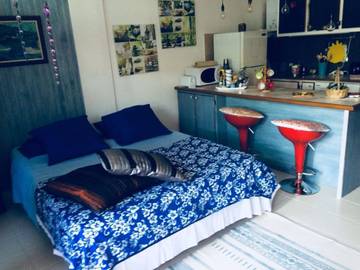 Gîte pour 2 personnes, avec terrasse dans Tahiti