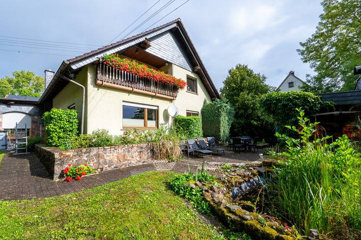 Ferienwohnung für 6 Personen, mit Garten und Terrasse, mit Haustier in Allenbach