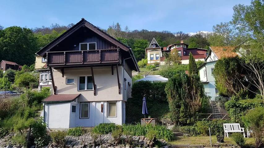 Ferienhaus für 4 Personen, mit Terrasse und Garten, mit Haustier
