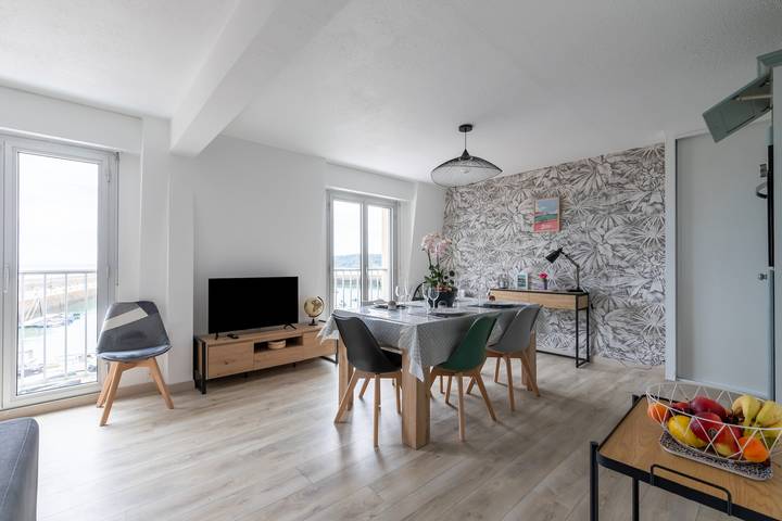 Appartement de vacances pour 4 personnes, avec balcon et vue, animaux acceptés - 1