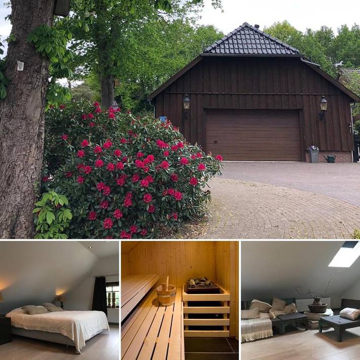 B&b voor 3 personen, with Terras and Sauna as well as Uitzicht in Emmen