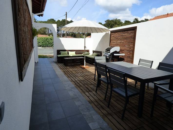 Gîte pour 4 personnes, avec jardin et terrasse