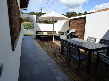 Gîte pour 4 personnes, avec jardin et terrasse à Ondres