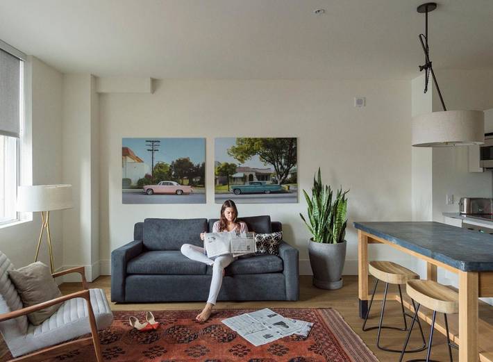 Apartamento para 4 personas, con terraza, Se admiten mascotas en Filadelfia