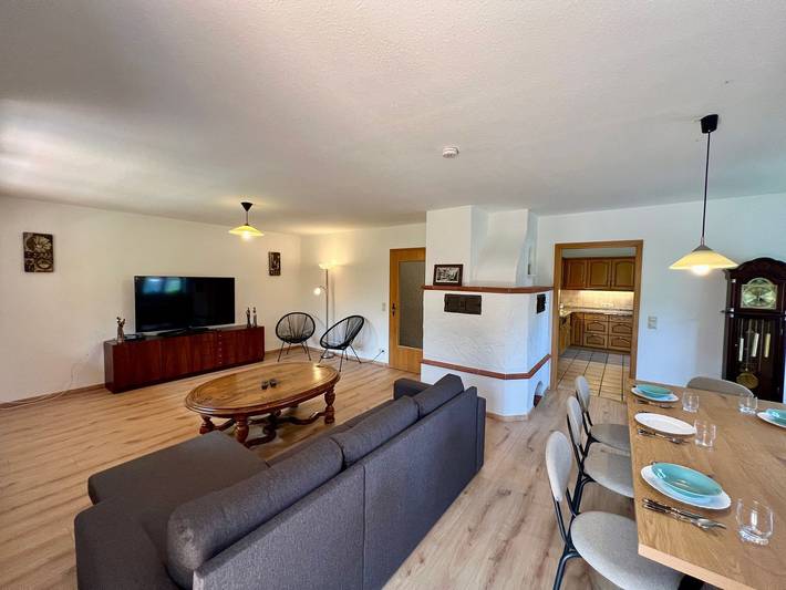 Ferienhaus für 8 Personen, mit Balkon und Terrasse sowie Garten und Ausblick in Halblech - 3