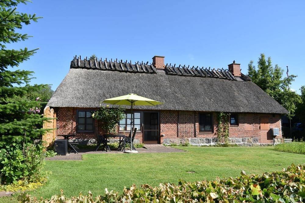 Reetdachkate im Herzen Angelns in Böel, Grünes Binnenland