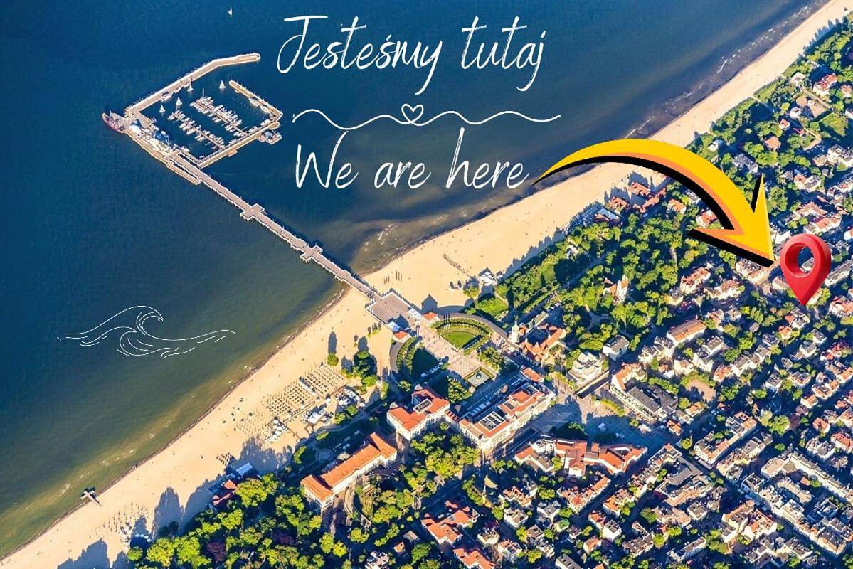 Plaża Sopot - Plaża, Molo 300m in Sopot, Zatoka Gdańska