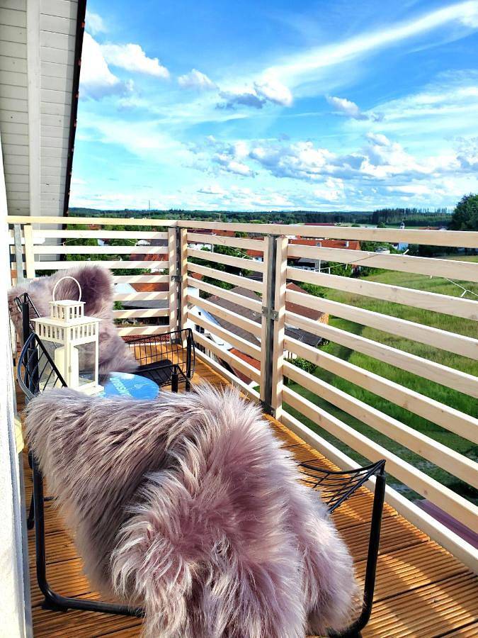 Ferienwohnung für 4 Personen, mit Balkon und Ausblick in Kaltenberger Ritterturnier