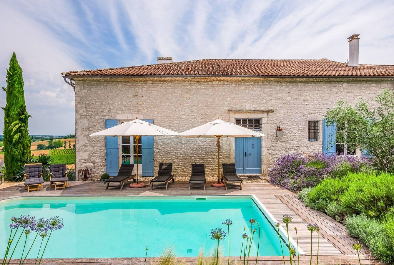 Villa pour 6 personnes avec piscine in Loubès-Bernac, Région de Marmande