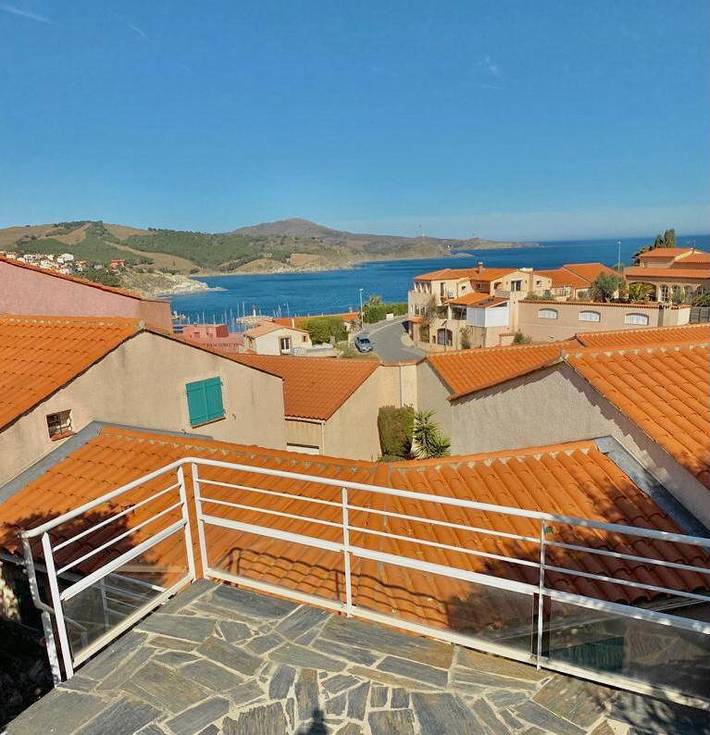 Villa pour 6 personnes, avec Balcon et Terrasse ainsi que Jardin et Vue à Banyuls-sur-Mer