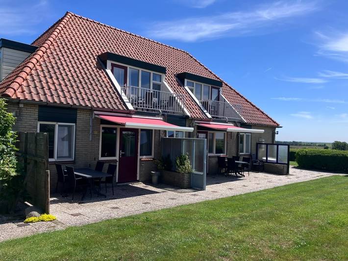 Vakantieappartement voor 6 personen, met tuin en terras op Texel