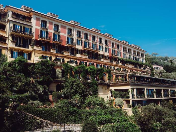 Hotel für 10 Personen, mit Terrasse und Garten sowie Pool in Portofino