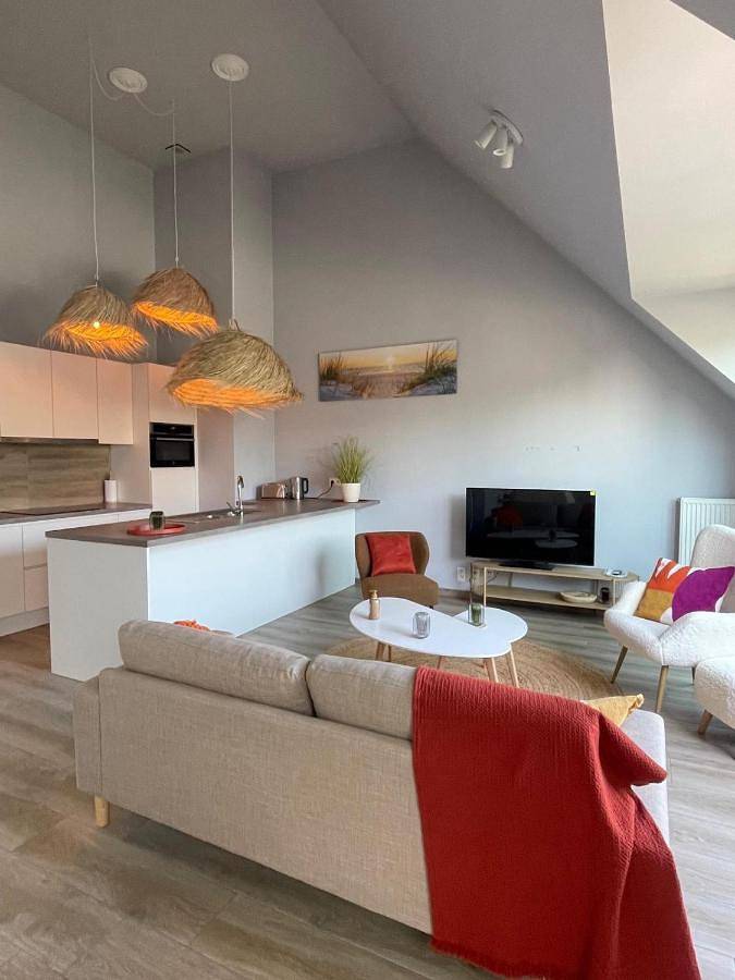Ferienwohnung für 4 Personen, mit Balkon und Terrasse in Blankenberge