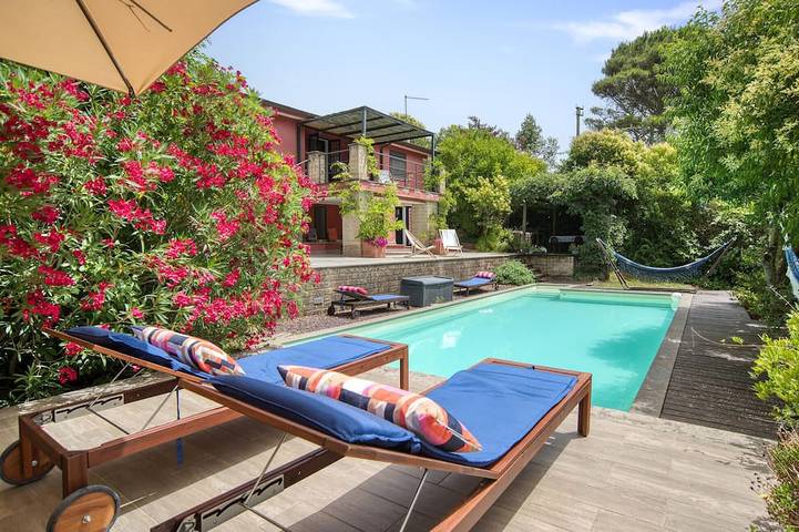 Ferienhaus für 13 Personen, mit Garten