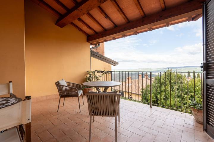 Vakantiewoning voor 2 personen, met balkon in Val d'Orcia