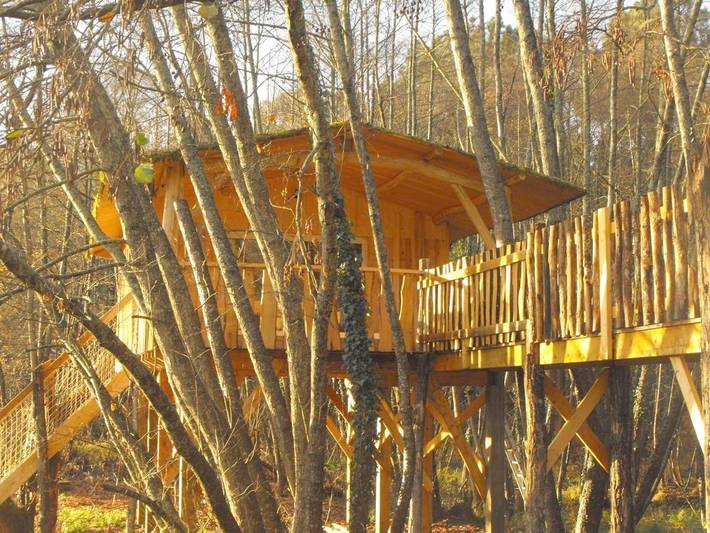 Cottage pour 4 personnes, avec balcon ainsi que jardin et vue à Allons