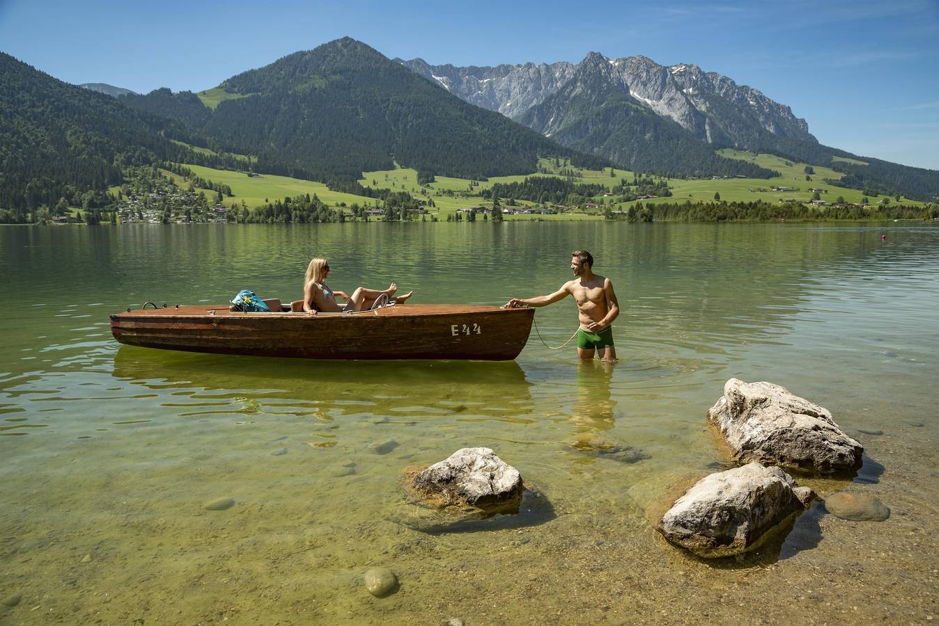 Geheel vakantieappartement, Appartement, douche, Wc, 1 slaapkamer in Walchsee, Kufstein (stad)