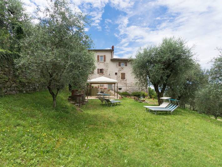 Ferienwohnung für 4 Personen, mit Garten und Seeblick am Gardasee - 4