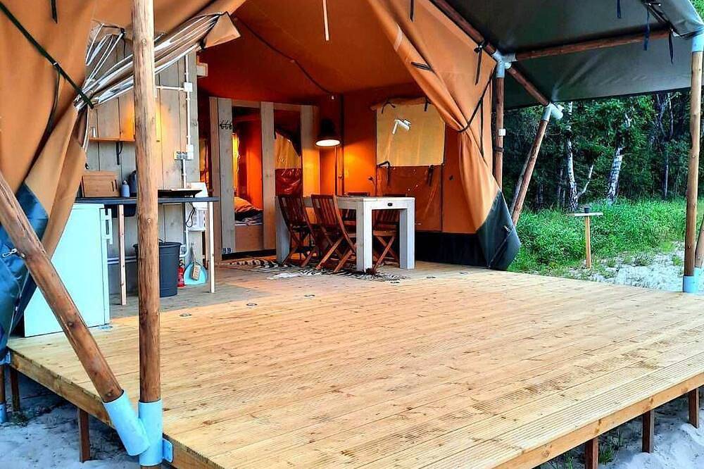 Cztery Stawy  - Safari tent Hemingway with sauna in Roztocze