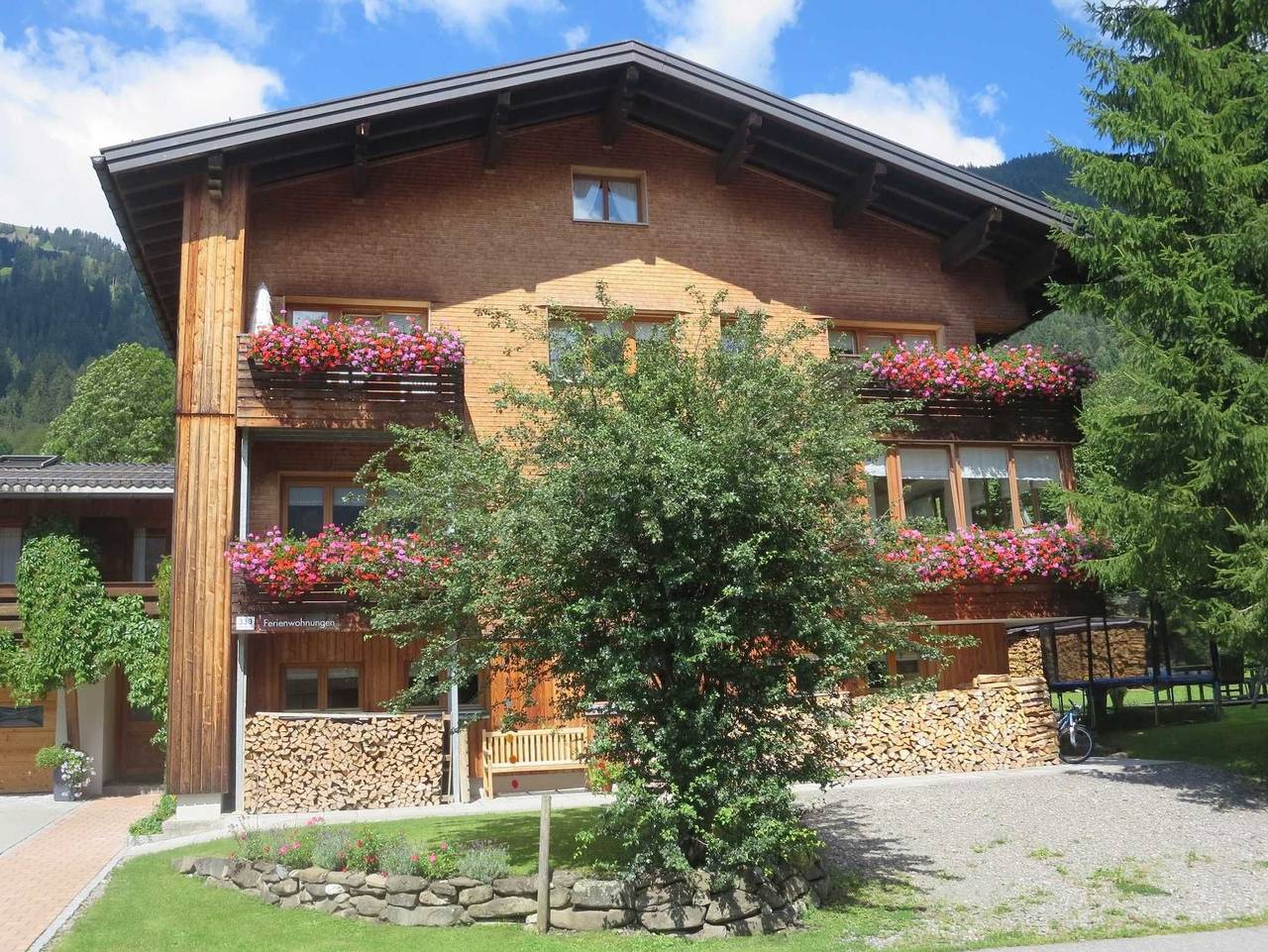 Ganze Ferienwohnung, Manser Bernadette u. Martin - Haus Manser - Ferienwohnung für 2 Personen in Diedamskopf, Schoppernau
