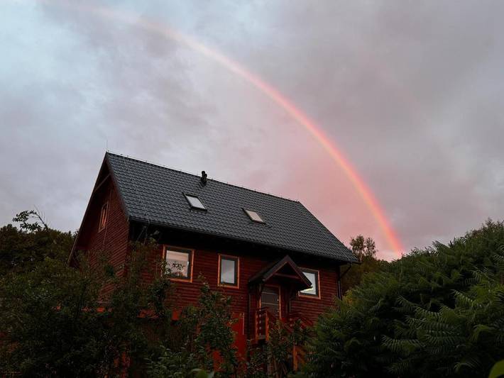 Ferienhaus für 16 Personen, mit Sauna und Ausblick sowie Garten, mit Haustier
