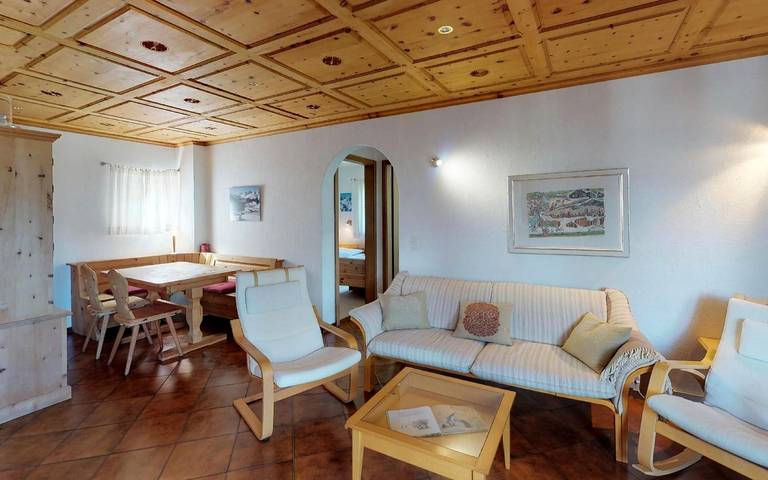 Gîte pour 4 personnes, avec balcon ainsi que vue et vue sur le lac à St. Moritz - 2