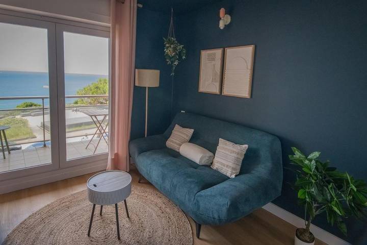 Gîte pour 2 personnes, avec Balcon et Terrasse ainsi que Piscine et Vue dans Golf Biarritz Le Phare - 2
