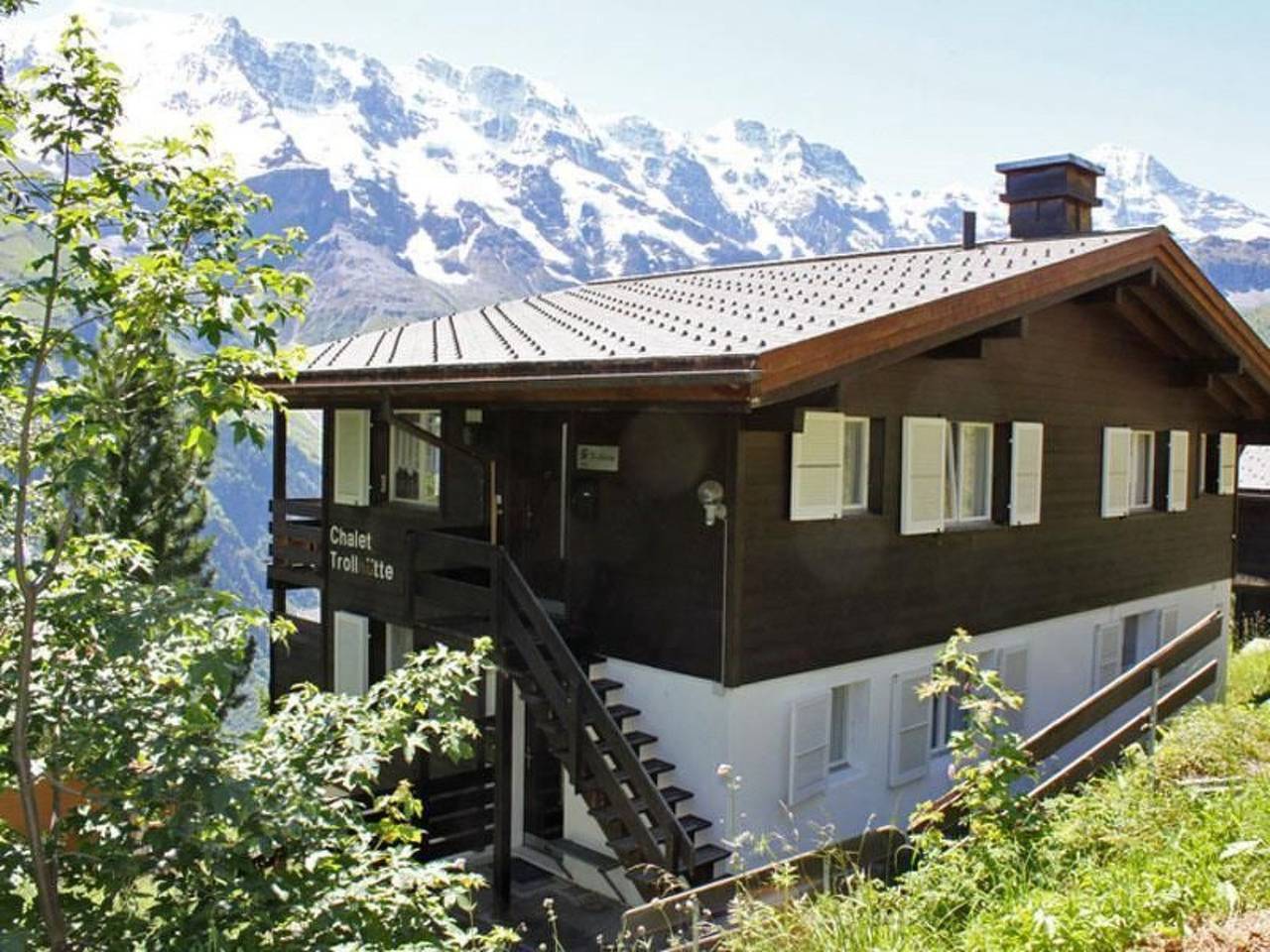 Ganze Wohnung, Trollhütte 4-Bett-Wohnung in Lauterbrunnen, Grindelwald und Umgebung