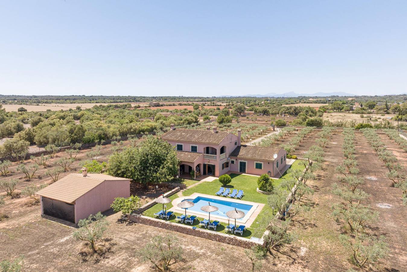 Casa Campillos - Villa mit privatem Pool und kostenlosem Wlan in Llucmajor in Llucmajor, Mallorca Süden