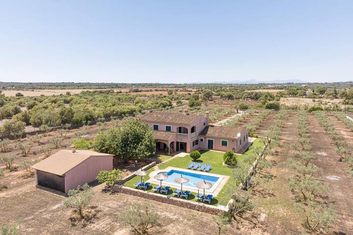 Casa Campillos - Villa mit privatem Pool und kostenlosem Wlan in Llucmajor in Llucmajor, Mallorca Süden
