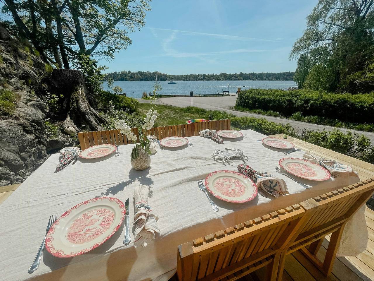 Neu renoviertes Haus am Meer auf Värmdö in Stockholmer Schärengarten