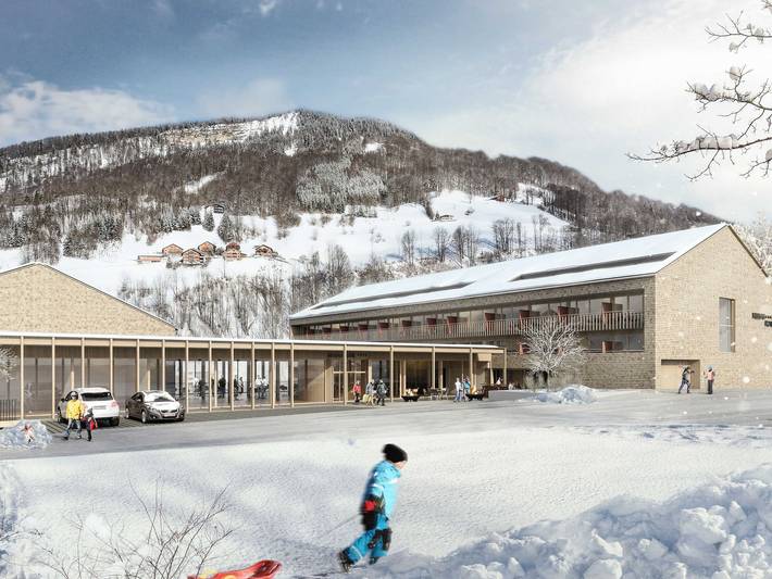 Hotel für 2 Personen, mit Balkon und Whirlpool sowie Pool und Sauna in Mellau