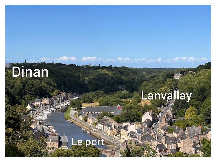 Gîte pour 6 personnes, avec Jacuzzi et Vue à Lanvallay