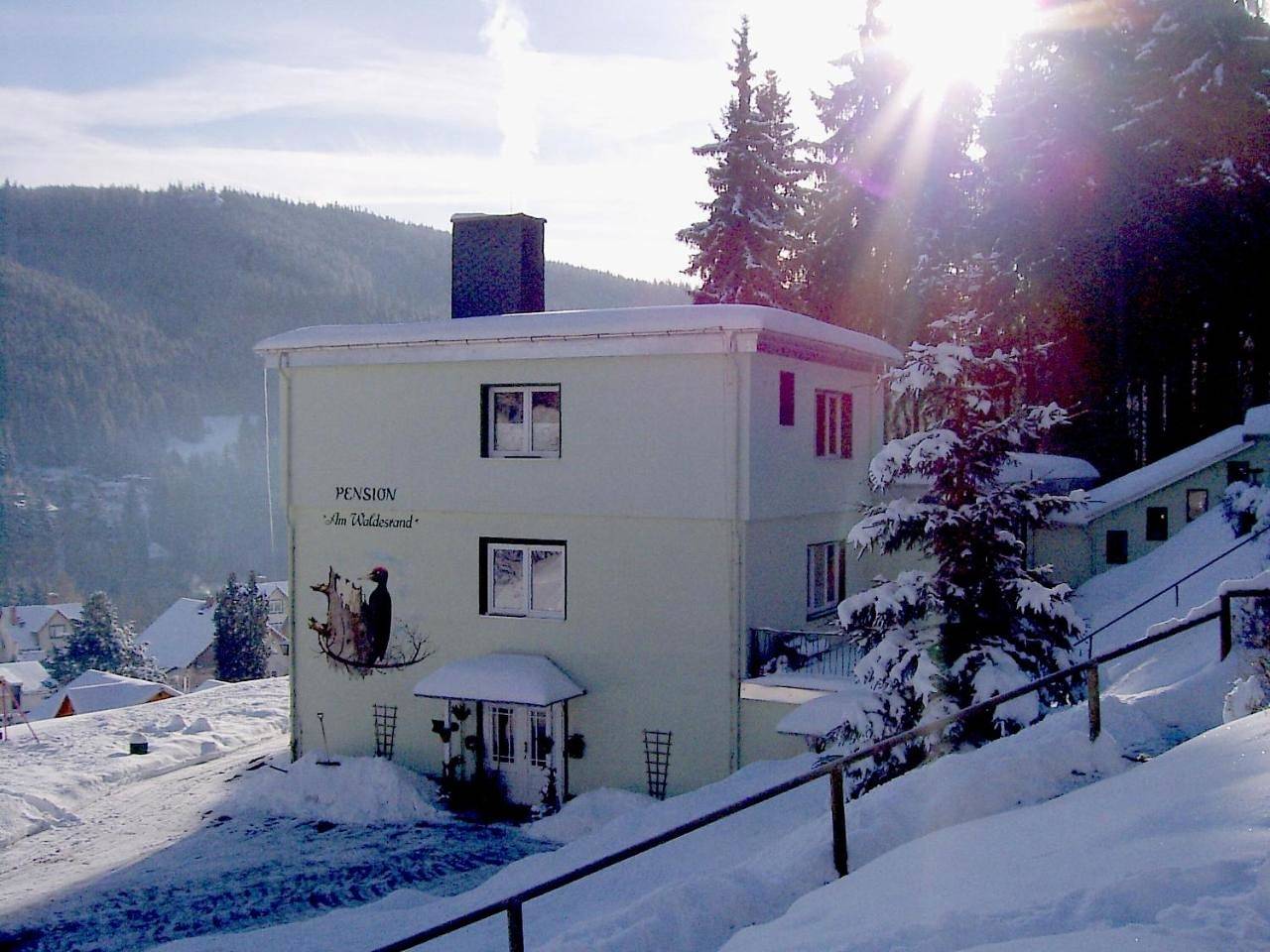 Pension Am Waldesrand in Manebach, Ilmenau