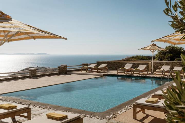 Location de vacances pour 2 personnes, avec vue et jardin ainsi que balcon et piscine dans Sifnos - 2