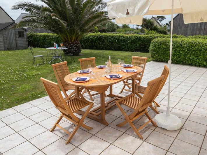 Location de vacances pour 6 personnes, avec terrasse et jardin à Porspoder - 2