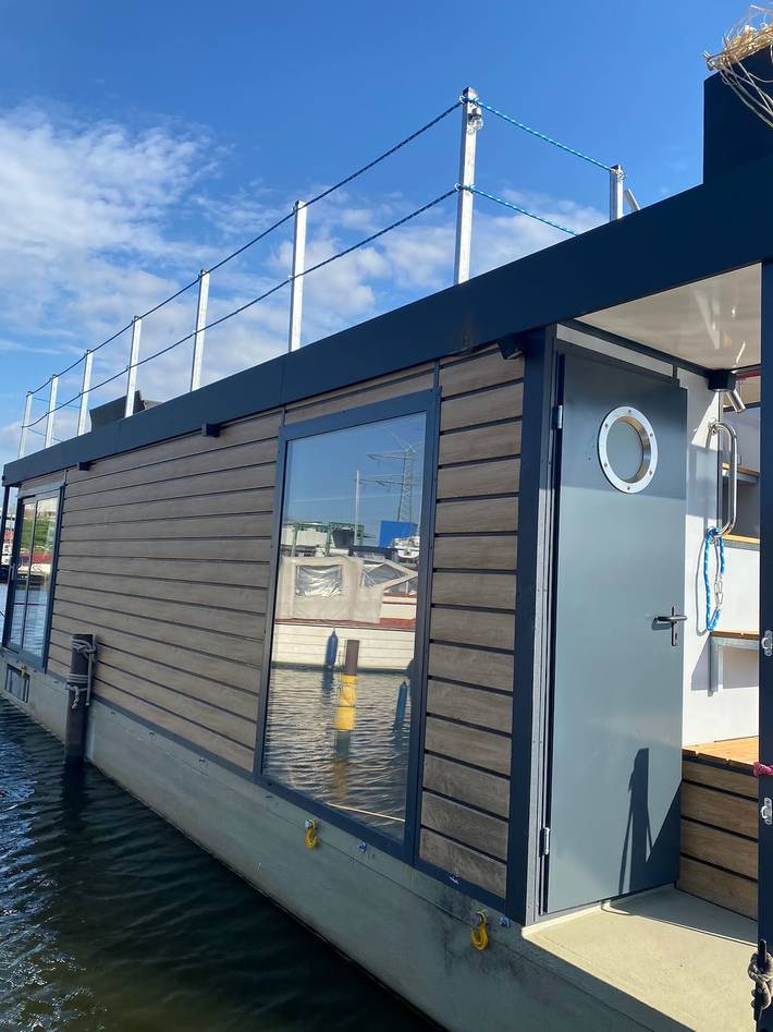 Hausboot für 5 Personen, mit Ausblick und Terrasse, mit Haustier in Schleswig-Holstein - 4