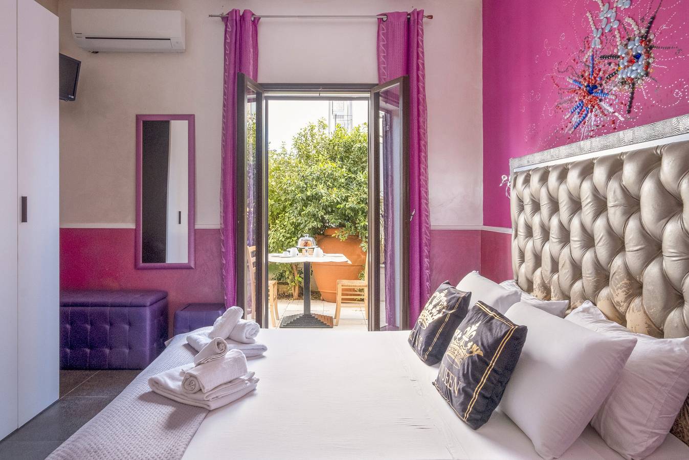 Bed and Breakfast 'Unità 1' mit Gemeinschaftsgarten, Wlan und Klimaanlage in Porto Cesareo, Golf von Tarent