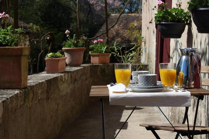 Chambre d’hôte pour 3 personnes, avec jardin