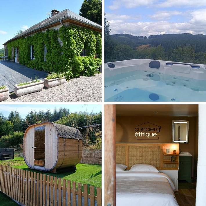 Villa pour 12 personnes, avec balcon et vue