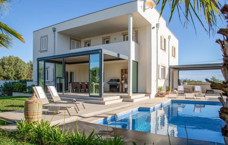 Luxus-Finca für 8 Personen, mit Terrasse und Pool in Portocolom