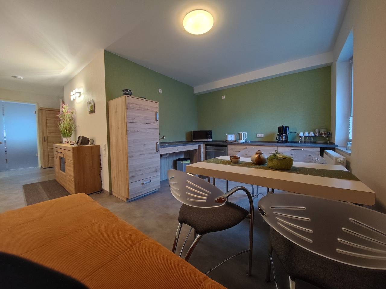 Ganze Wohnung, Ferienwohnung '1 Barrierefrei' mit Gemeinschaftsgarten, Balkon und Wlan in Schmiedefeld am Rennsteig, Rennsteig